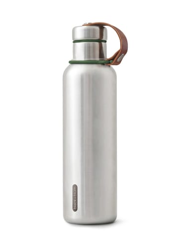 Black+Blum Butelka termiczna w kolorze srebrno-zielonym - 750 ml