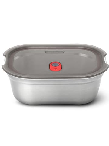 Black+Blum 3in1 Lunchbox in Silber - (B)19 x (H)7 x (T)14,5 cm