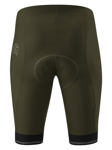 Gonso Fietsshort "Sitivo" kaki/zwart