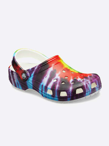 Crocs Chodaki "Classic Tie Dye" ze wzorem