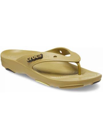 Crocs Zehentrenner in Khaki