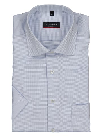 Eterna Koszula - Modern fit - w kolorze błękitno-białym