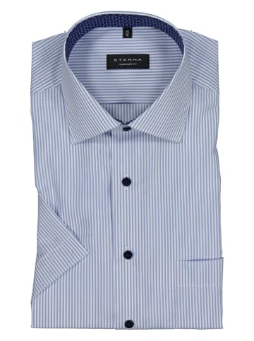 Eterna Koszula - Comfort fit - w kolorze niebiesko-białym