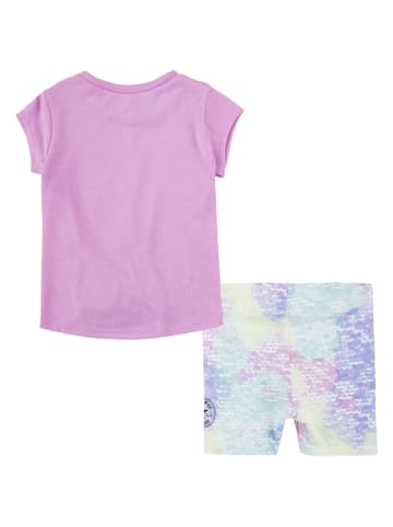 Converse 2tlg. Outfit in Lila/ Bunt