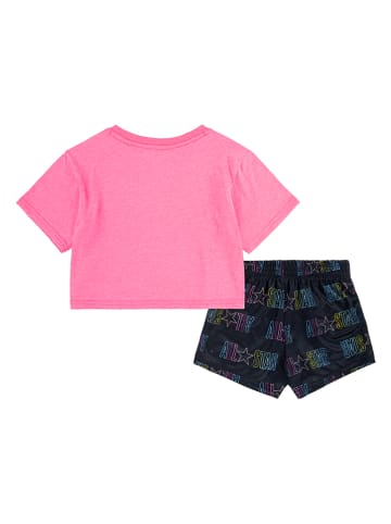 Converse 2tlg. Outfit in Pink/ Schwarz