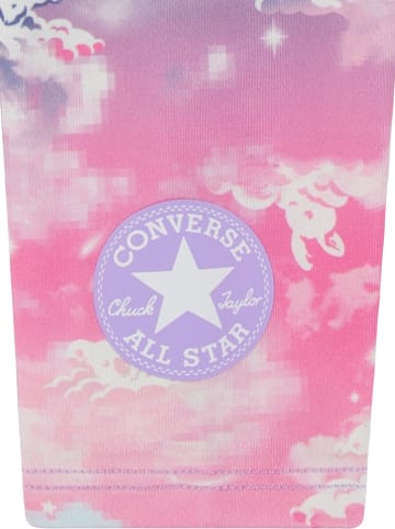 Converse 2-delige outfit wit/lichtroze
