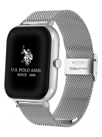 U.S. Polo Assn. Smartwatch w kolorze srebrnym