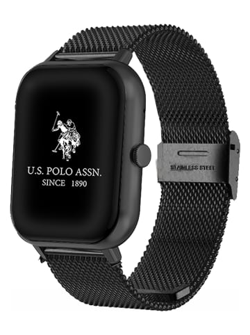 U.S. Polo Assn. Smartwatch in Schwarz