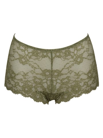 After Eden Figi high waist "Daisy Recycled" w kolorze khaki