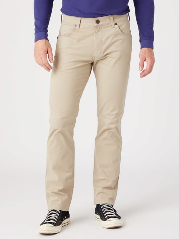 Wrangler Spodnie w kolorze beżowym