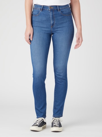 Wrangler Dżinsy "Euphoria" - Skinny fit - w kolorze niebieskim