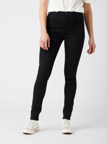 Wrangler Spijkerbroek - skinny fit - zwart