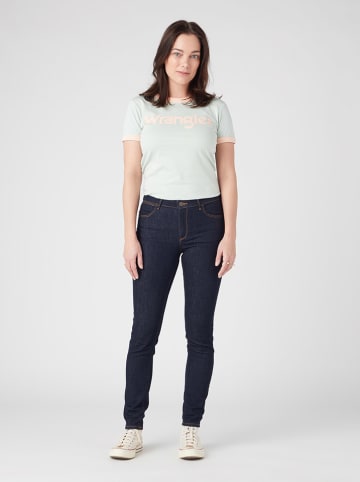 Wrangler Spijkerbroek "Wild Flower"- skinny fit - donkerblauw