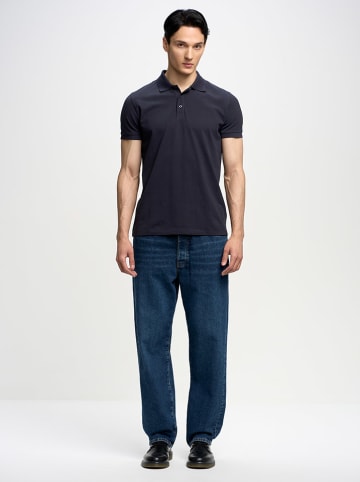 BIG STAR Poloshirt donkerblauw