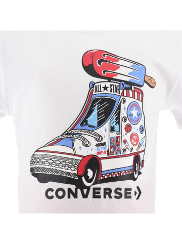 Converse 2-częściowy zestaw w kolorze biało-czerwonym