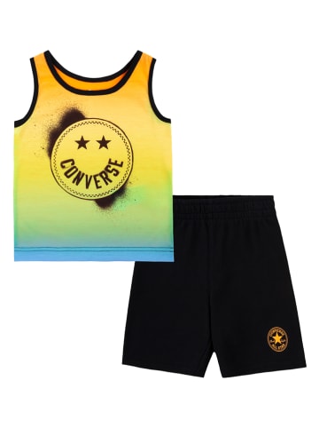 Converse 2tlg. Outfit in Orange/ Schwarz