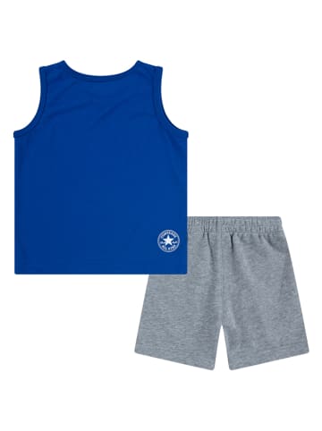 Converse 2-delige outfit blauw/grijs