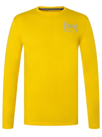 super.natural Longsleeve "Active" in Gelb