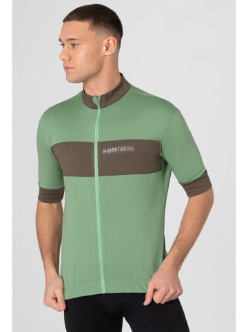 super.natural Fietsshirt "Gravier" groen