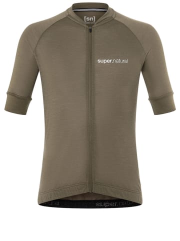 super.natural Fahrradtrikot "Gravier" in Khaki