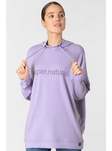 super.natural Hoodie "Feel Good" in Flieder