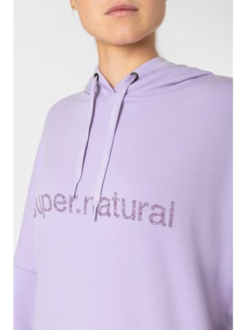 super.natural Hoodie "Feel Good" in Flieder