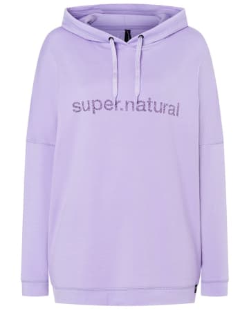 super.natural Hoodie "Feel Good" in Flieder