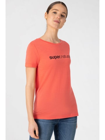 super.natural Shirt "3D Signature" oranje