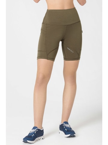 super.natural Trainingsshort "Alpine Active" kaki