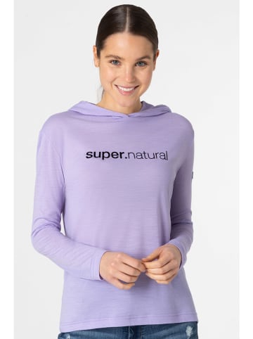 super.natural Hoodie "Relax" lila