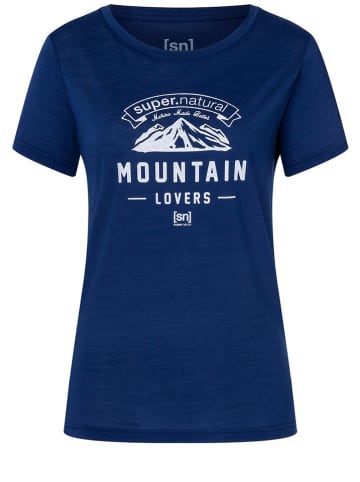 Supernatural Shirt "Mountain" in Dunkelblau