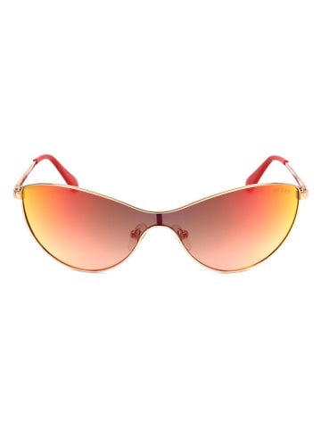 Guess Damskie okulary przeciwsłoneczne w kolorze złoto-pomarańczowym