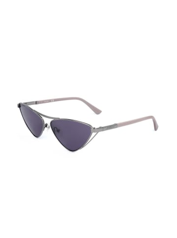 Guess Damskie okulary przeciwsłoneczne w kolorze srebrnym