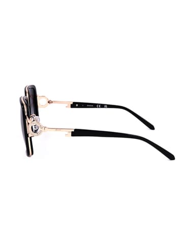 Guess Damen-Sonnenbrille in Schwarz/ Gold