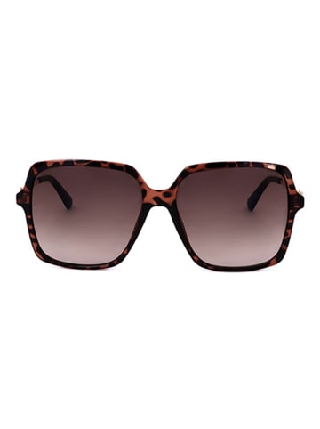 Guess Dameszonnebril bruin/goudkleurig