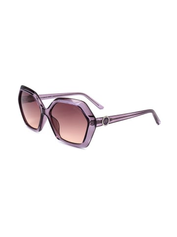 Guess Damskie okulary przeciwsłoneczne w kolorze fioletowym