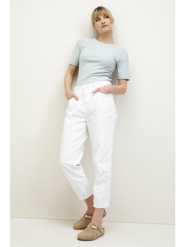 Josephine & Co Dżinsy "Maas" - Relaxed fit - w kolorze białym