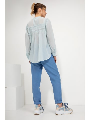 Josephine & Co Bluse "Guido" in Hellblau