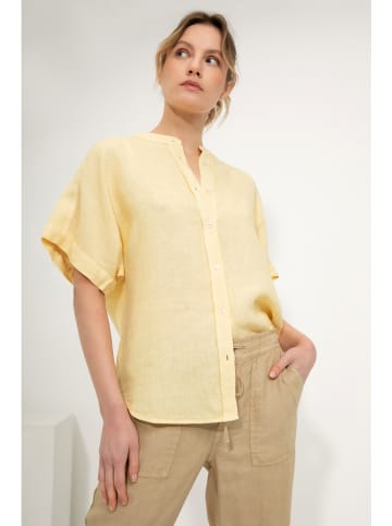 Josephine & Co Leinen-Bluse "Geke" in Gelb