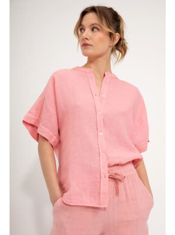 Josephine & Co Leinen-Bluse "Geke" in Rosa