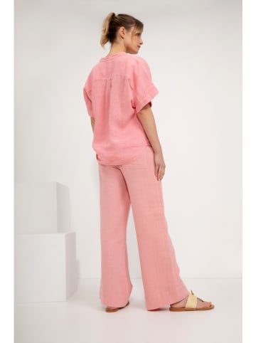 Josephine & Co Leinen-Bluse "Geke" in Rosa