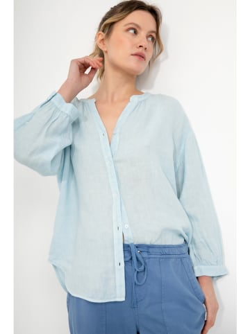 Josephine & Co Leinen-Bluse "Gitte" in Hellblau