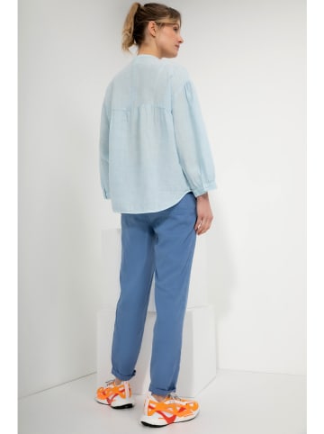 Josephine & Co Leinen-Bluse "Gitte" in Hellblau