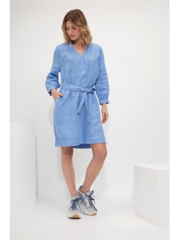 Josephine & Co Leinen-Kleid "Maarten" in Blau
