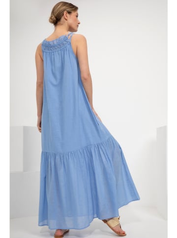 Josephine & Co Sukienka "Gwendoline" w kolorze niebieskim