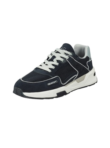 GANT Footwear Skórzane sneakersy "Carst" w kolorze granatowym