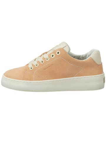 GANT Footwear Leren sneakers "Lawill" abrikooskleurig