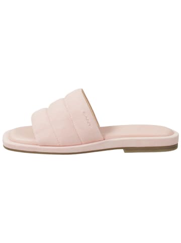 GANT Footwear Leder-Pantoletten "Khiria" in Rosa