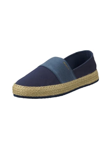 GANT Footwear Espadryle "Raffiaville" w kolorze granatowym