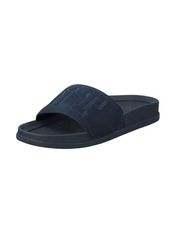 GANT Footwear Leren slippers "Beachrock" donkerblauw